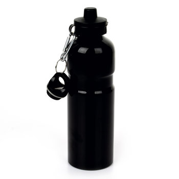 Profex, Bidon aluminiowy z nakrętką, 750 ml, czarny - PROFEX