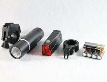 Profex, Lampki rowerowe, Premium, zestaw - PROFEX