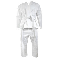Profight, Kimono do karate z pasem, biały, rozmiar 140 cm