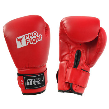 ProFight, Rękawice bokserskie, czerwony, rozmiar 12 - PROfight