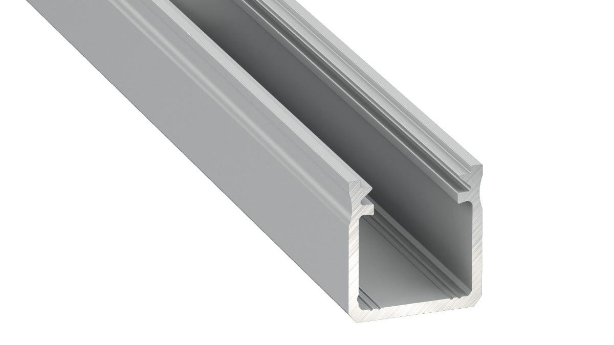 Profil Aluminiowy Srebrny Typ Y 2M + Klosz Mleczny