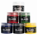 Profil Glass Paint 6X50 Ml - Zestaw Farb Do Szkła I Porcelany - Do Malowania Talerzy, Kubków, Szklanek - Profil