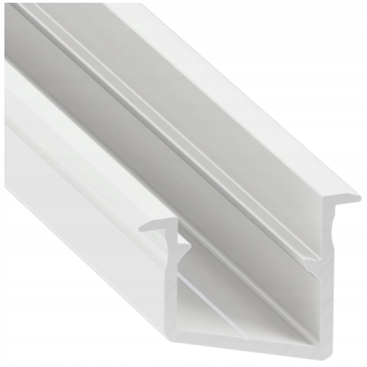 Profil LED Biały Wpuszczany 3m 300cm Kątowy Typ V Lumines Aluminiowy 15 ...