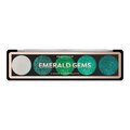Profusion, Emerald Gems Eyeshadow, Paleta 5 cieni do powiek - Profusion