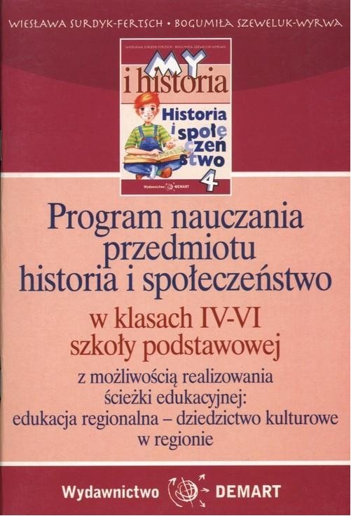 Program Nauczania Historia Klasa 4-6