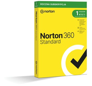 Program Norton 360 Standard (1 rok, 1 urządzenie) - Norton