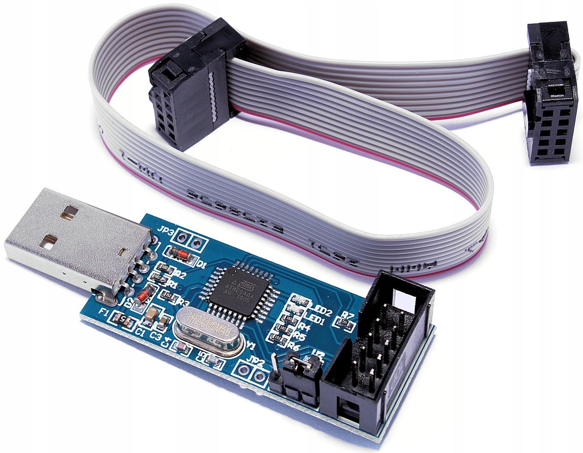 Programator ATMEL USBasp USBISP AVR ISP + Taśma - ACS | Sklep EMPIK.COM