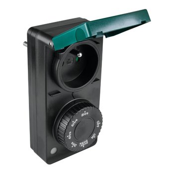 Programator czasowy analogowy zewnętrzny IP44 z czujnikiem zmierzchu / DT15 - DPM