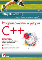 Programowanie w języku C++ Ullman Larry