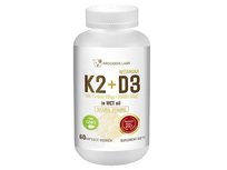 Progress Labs, Suplement diety, Witamina K2 MK-7 100 mcg + D3 2000IU 50 mcg in MCT Oil, 60 kapsułek Progress Labs
