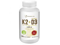 Progress Labs, Suplement diety, Witamina K2 MK-7 100mcg + D3 2000IU 50 mcg in MCT Oil, 120 kapsułek Progress Labs