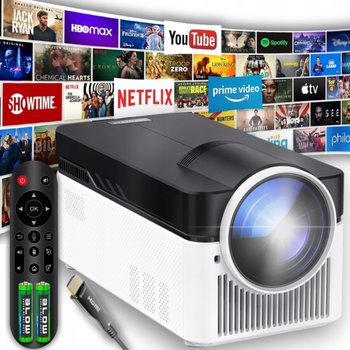 Projektor 4K Hy450 1080P Netflix Youtube Led Auto Fokus Wifi6 Bluetooth 5.4 - Magcubic