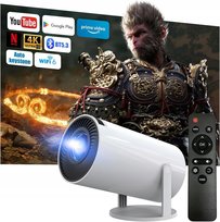 Projektor ANDROID rzutnik 4K WIFI PRZENOŚNY SMART FULL HD HY300 OBROTOWY