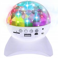 PROJEKTOR DYSKOTEKOWY KULA DISCO REFLEKTOR LED RGB REFLEKTOR IMPREZE LASER Inny producent