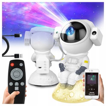 Projektor Gwiazd Astronauta Lampka Nocna Dla Dzieci Głośnik 3w1 Rzutnik XL - Inny producent