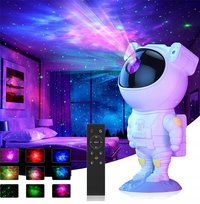 PROJEKTOR GWIAZD ASTRONAUTA Lampka Rzutnik Dla Dzieci Led LASER PILOT 2024r