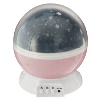 Projektor gwiazd dla dzieci, kolor różowy, Atmosphera for Kids
