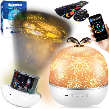 Projektor gwiazd LED Heckermann WH-E02 Jabłko - Heckermann