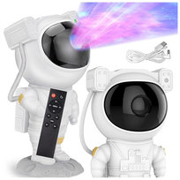 Projektor Gwiazd Nieba Lampka Nocna Led Astronauta Z637
