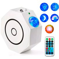 Projektor Gwiazd Nieba Lampka Nocna Rzutnik Laserowy Dla Dzieci 3D + Pilot