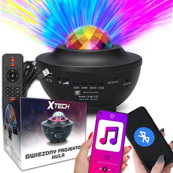 PROJEKTOR GWIAZD RZUTNIK NIEBA LAMPKA NOCNA LED GŁOŚNIK BLUETOOTH + PILOT - Inny producent