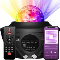 PROJEKTOR GWIAZD STAR LAMPKA NOCNA LED USB + PILOT Inny producent