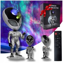 Projektor Gwiazd z Głośnikiem Powtarza Słowa Lampka Nocna dla Dzieci/BuyPro