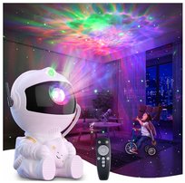 PROJEKTOR GWIEZDNY ASTRONAUTA LED LAMPKA NOCNA