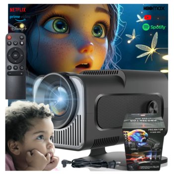 Projektor Hy320 Mini Przenośny Smart Kino Domowe Android Wifi 4K Obrotowy - brak danych