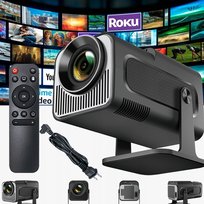PROJEKTOR HY320 MINI RZUTNIK LED HD WIFI SMART ANDROID 11.0