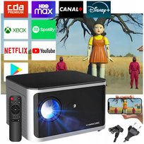 PROJEKTOR HY350 PRO RZUTNIK 2025 4K ANDROID WIFI FULL HD 1920 x 1080p SMART