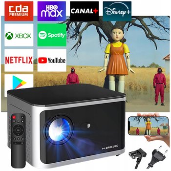 PROJEKTOR HY350 PRO RZUTNIK 2025 4K ANDROID WIFI FULL HD 1920 x 1080p SMART - Magcubic