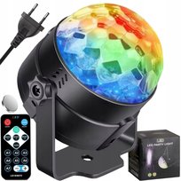 Projektor Laserowy Dyskotekowy Laser Disco Stroboskop Lampka LED RGB Pilot Inny producent