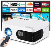 Projektor mini Rzutnik LED WiFi Android TV FULL HD 4K Autofocus do Telefonu