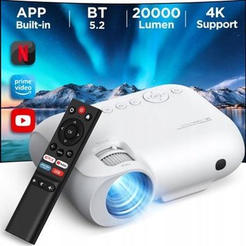 Projektor Rzutni YOTON Y9 WiFi Bluetooth 20000 Lumen 4K YouTube NETFLIX USB - Yoton