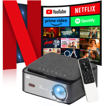 PROJEKTOR RZUTNIK ANDROID TV WIFI GŁOŚNIK Extralink Smart Life Vision Pro 4 - EXTRALINK