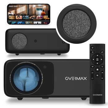 PROJEKTOR RZUTNIK FULL HD TV ZOOM ANDROID WiFi BLUETOOTH HDMI 16:9 1080p - Overmax