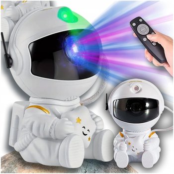 Projektor Rzutnik Gwiazd Astronauta Pilot Gaming Room Siedzący Lampka Nocna - DomowyŚwiat