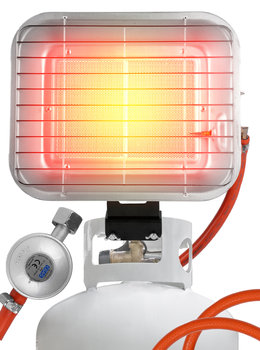 Promiennik Gazowy Uchwyt na Butlę GAS-4500Wt-BT Słoneczko 4500W - Maltec