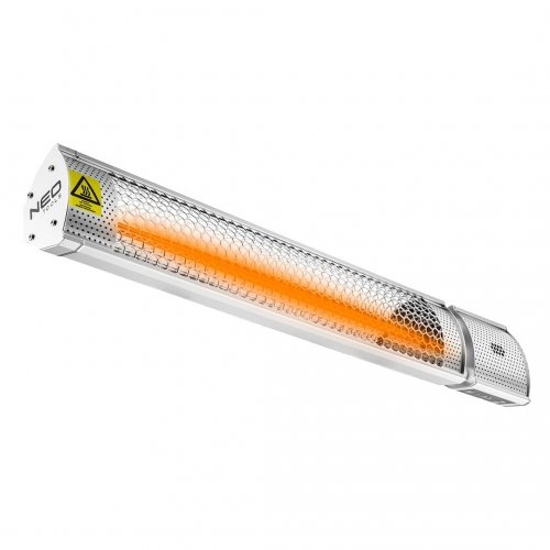 NEO TOOLS, Promiennik 2000W, IP55, element grzejny golden halogen lamp, pilot, regulacja mocy 2 poziomy, 90-030