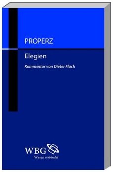 Properz, Elegien (Kommentarband)