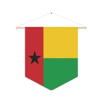 Proporczyk z flagą Gwinei Bissau do powieszenia na płótnie o wymiarach 30x45cm - Inny producent (majster PL)