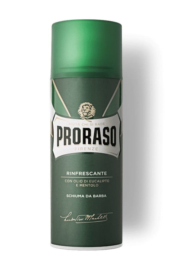 Empik Pianka do golenia Shiuma Barba Verde 400ml - Proraso