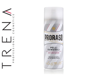 Proraso, White, pianka do golenia polecana do skóry wrażliwej, 50 ml - Proraso