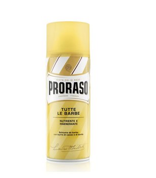 Proraso, Yellow, odżywczo–regenerująca pianka do golenia, 50 ml  - Proraso