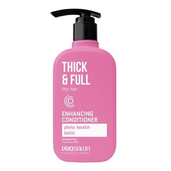 Prosalon, Odżywka wzmacniająca do włosów profesjonalna, Thick & Full, 375 ml - PROSALON