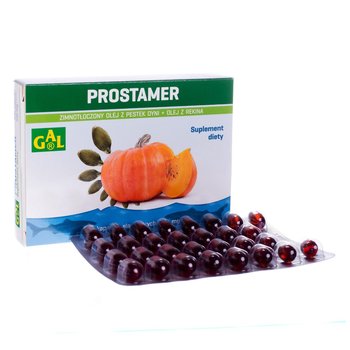 Prostamer 700 mg, suplement diety, 60 kapsułek elastycznych - Gal