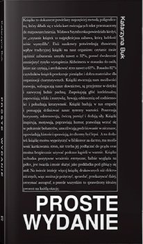 Proste wydanie - Buk Katarzyna