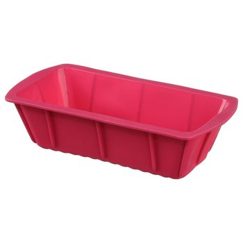 Prostokątna forma do pieczenia, SECRET DE GOURMET, różowa, 20 cm - Secret de Gourmet