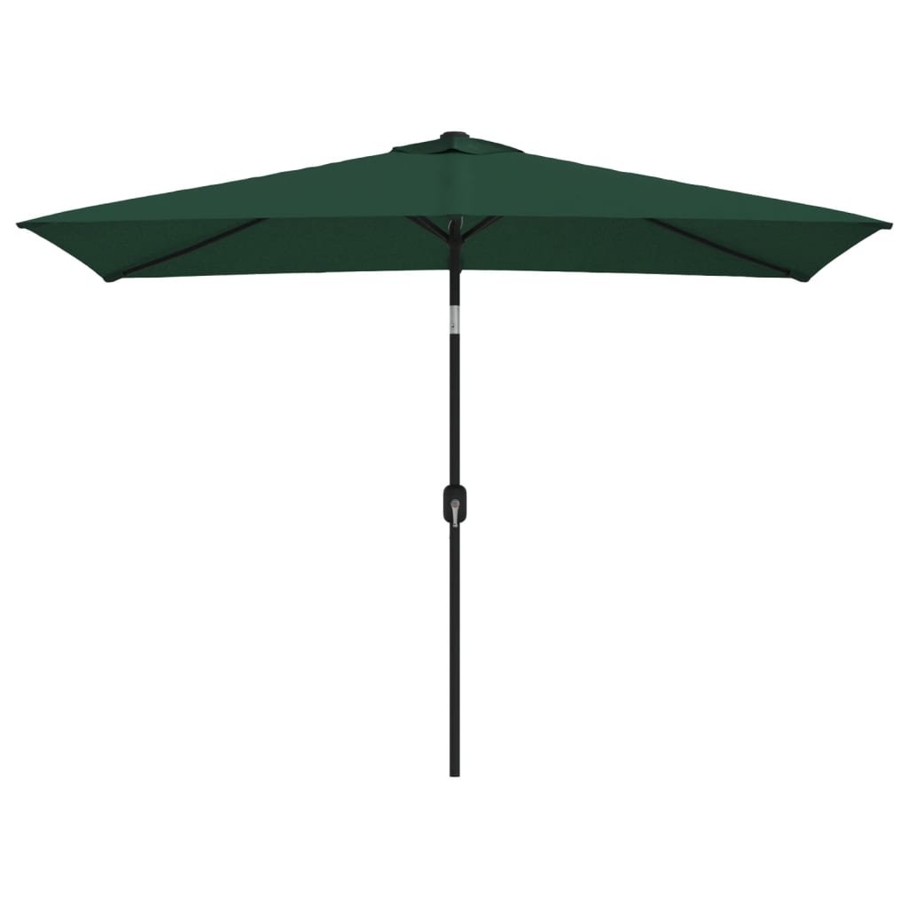 Prostokątny parasol ogrodowy VIDAXL, zielony, 200x300 cm
